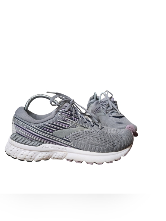 Brooks Shoes - Brooks Adrenaline GTS 19 Running Shoes Womens 10.5B Gray 1202841B060 NO INSOLES